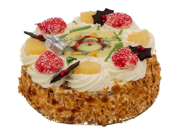 Sprokkel- slagroomtrt 6-8 pers.