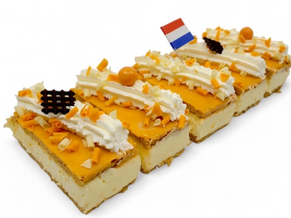 Oranje tompouce